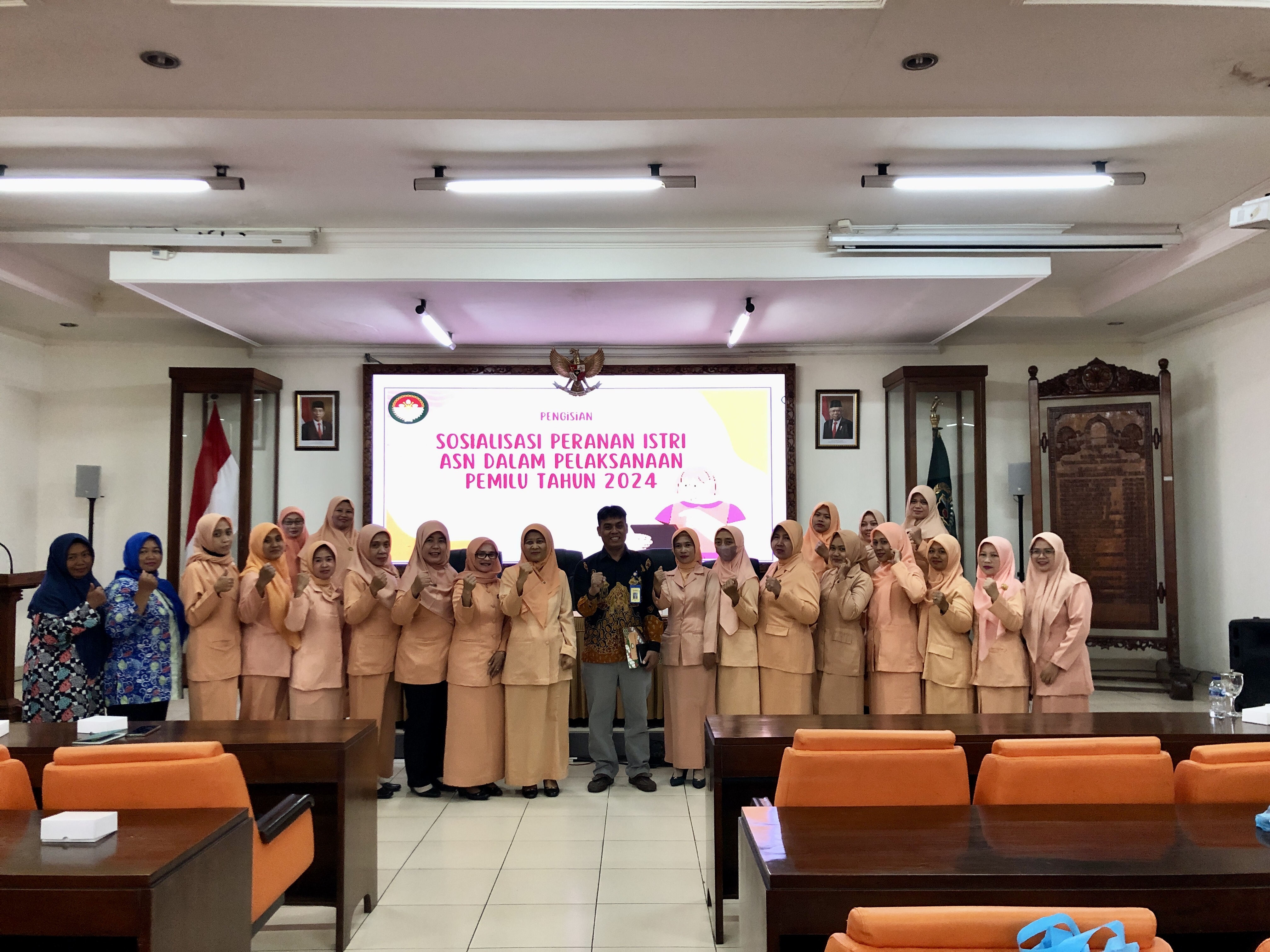 Bawaslu Blora Ajak Dharma Wanita Turut Berpartisipasi Dalam Pengawasan Pemilu