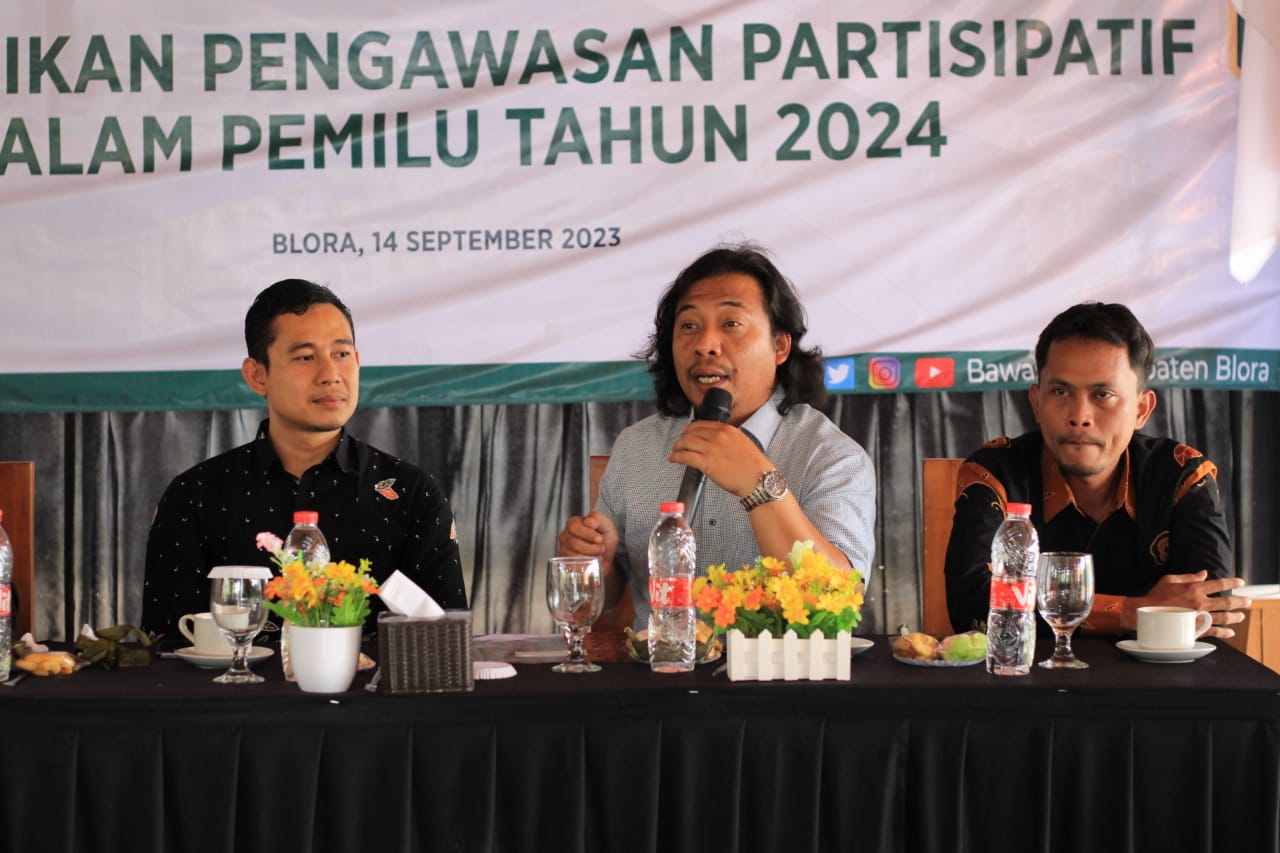 Sosialisasi Pengawasan Partisipatif dengan Tema Membumikan Pengawasan Partisipatif Dalam Pemilu Tahun 2024