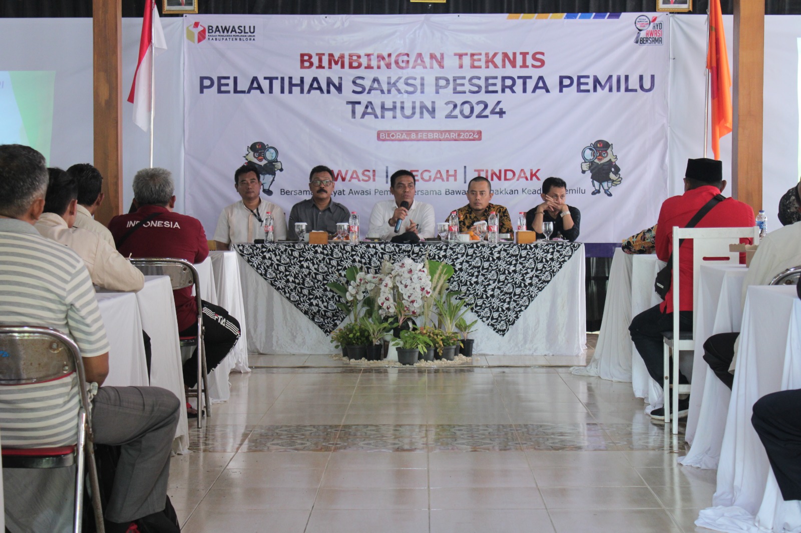 bimbingan teknis pelatihan saksi peserta pemilu