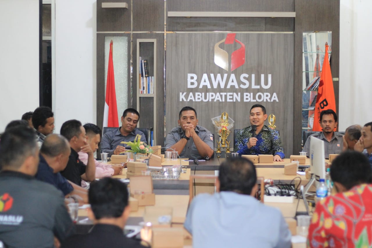 Masa Pendaftaran Pencalonan Kepala Daerah di Buka, Bawaslu Blora Imbau Bapaslon Tidak Gunakan Fasilitas Negara Saat Mendaftar