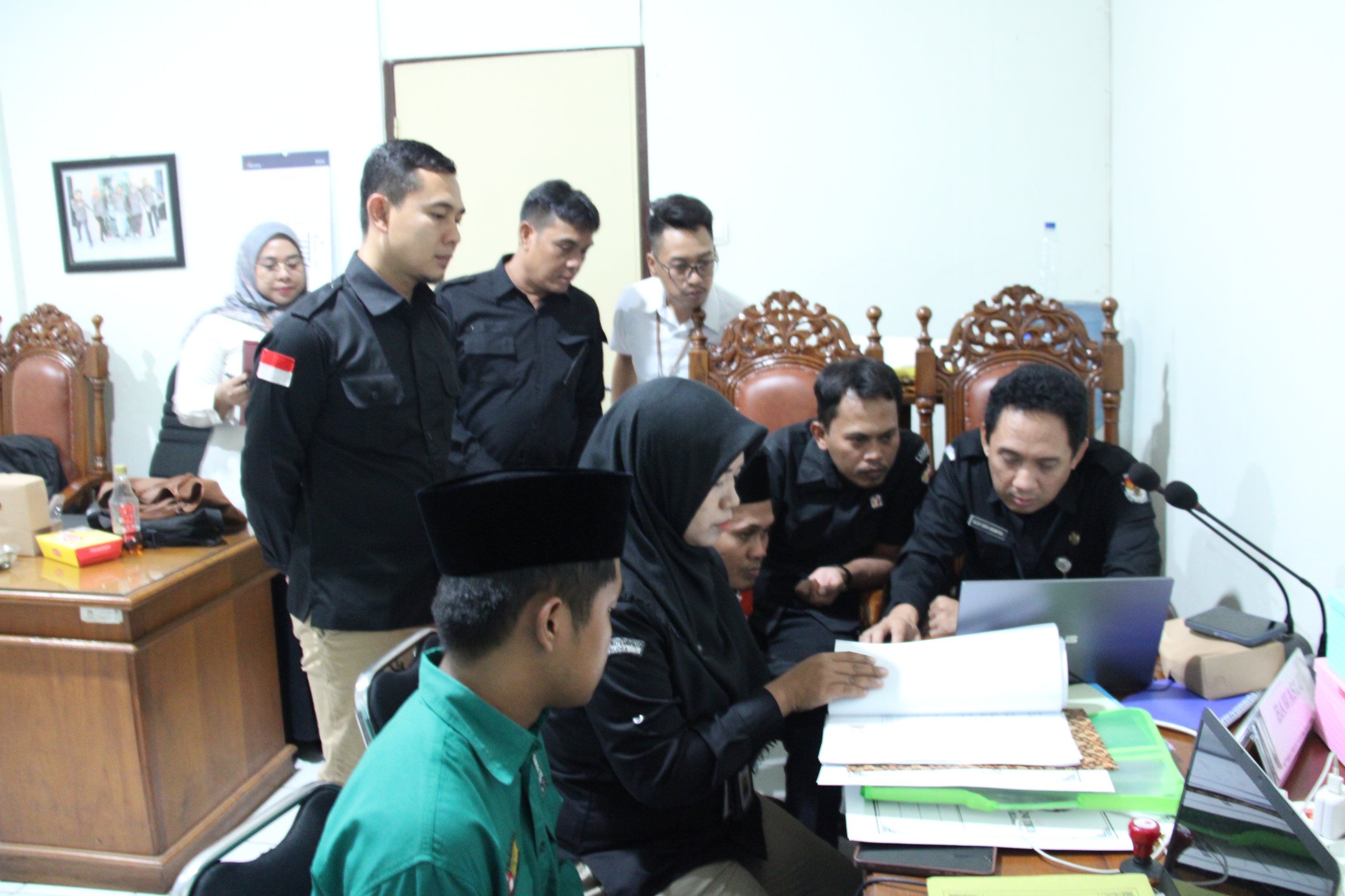 Hari Kedua Penerimaan Pendaftaran Bakal Calon Kepala Daerah, Bawaslu Blora Lakukan Pengawasan Melekat