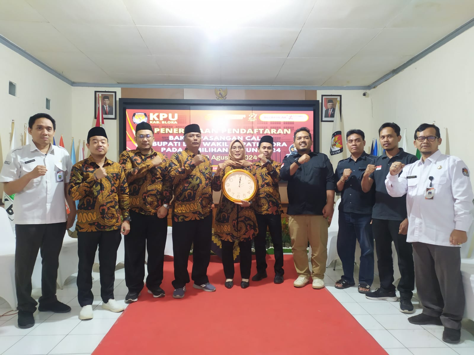 Hingga Hari Terakhir, Hanya Dua Bakal Pasangan Calon yang Mendaftar.