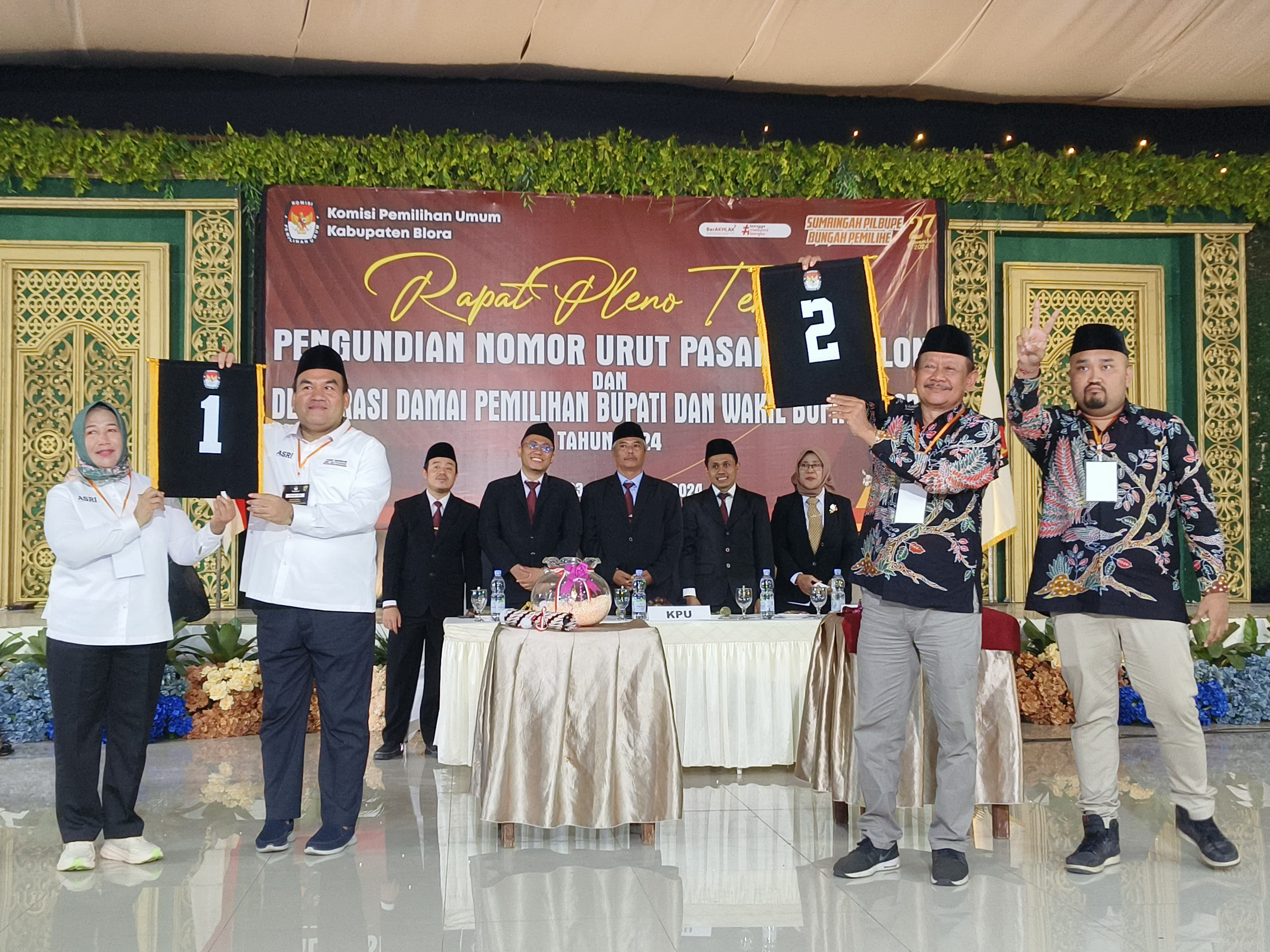 Pasca Pengundian Nomor Urut, Bawaslu Imbau paslon Taati Jadwal Kampanye