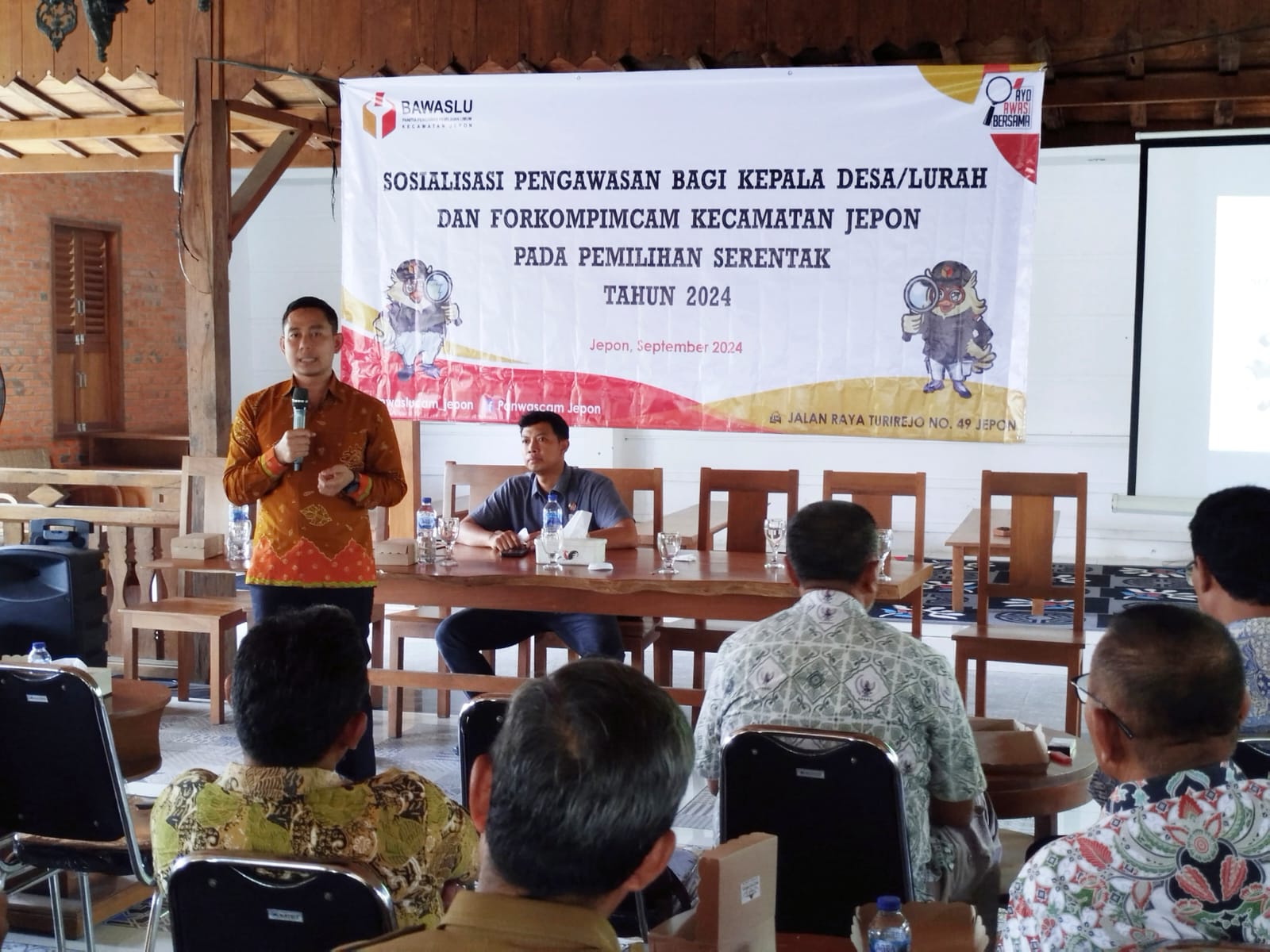 Sosialisasi ke Kades dan Lurah, Bawaslu Ingatkan Netralitas