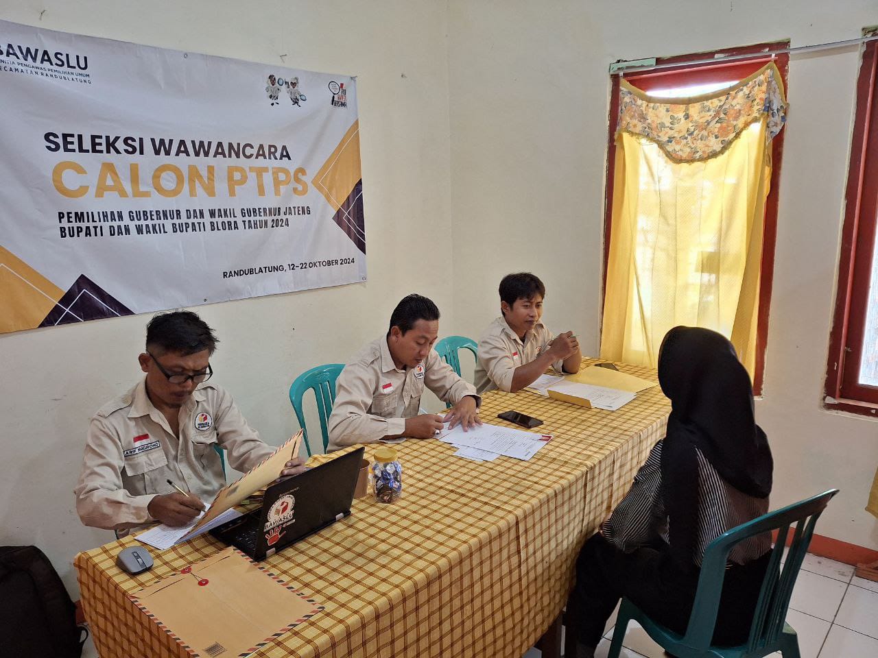 Calon Pengawas TPS Mulai Jalani Seleksi Wawancara