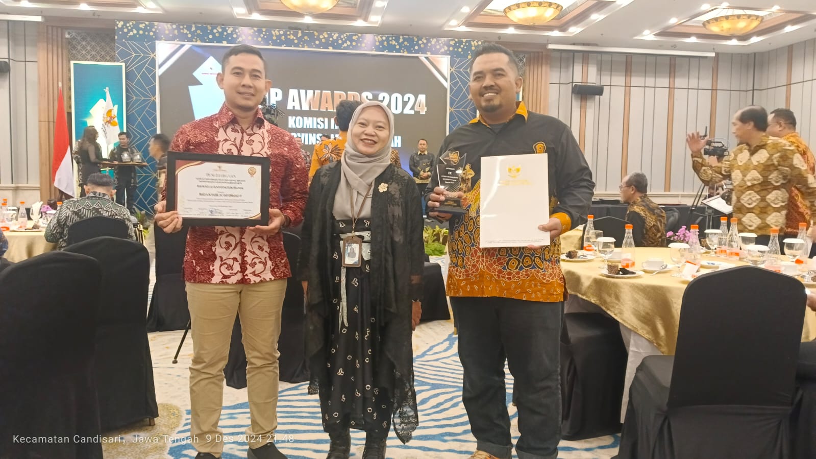 Bawaslu Blora Raih Predikat Informatif Dalam Anugerah Keterbukaan Informasi Publik