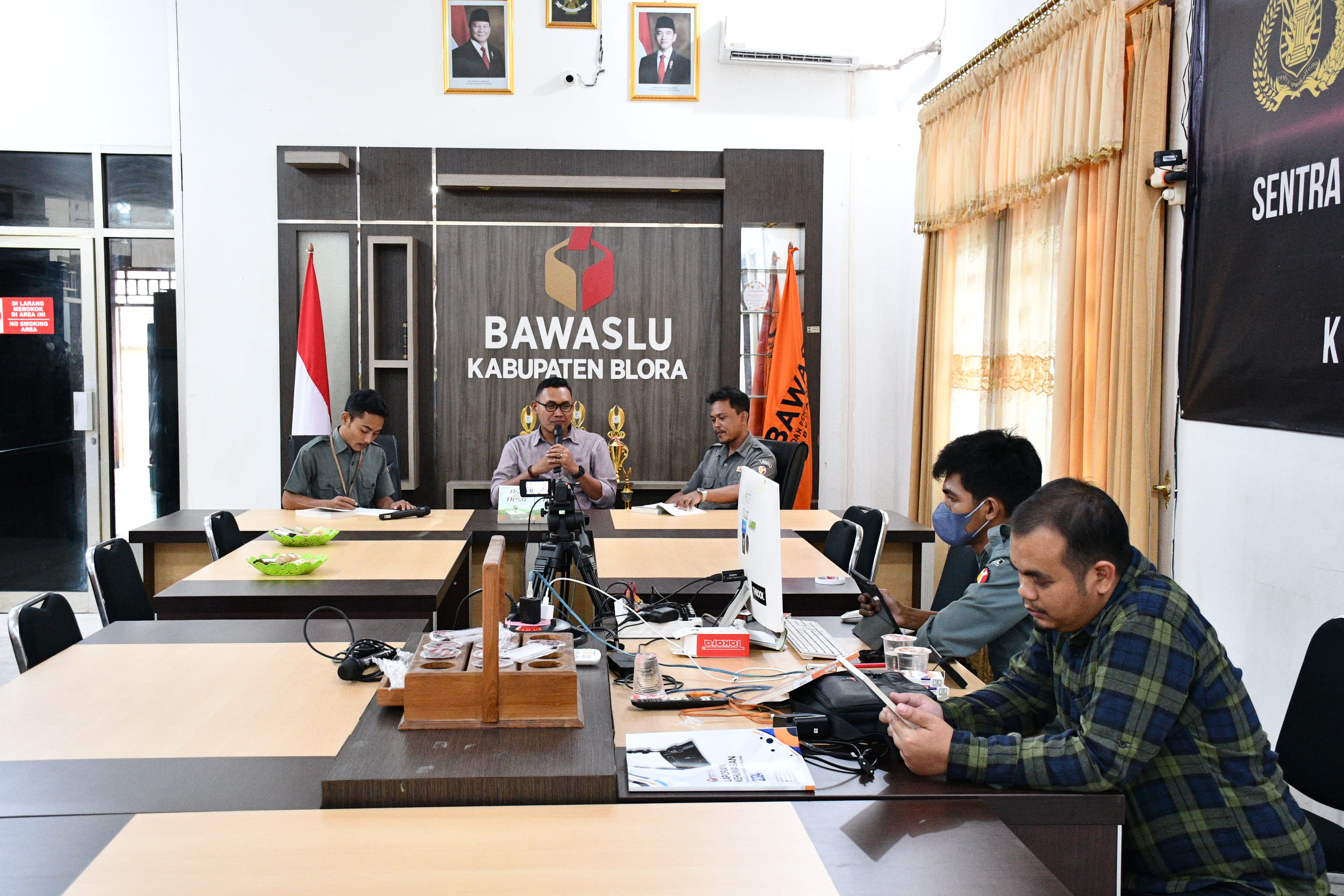 Ajak Masyarakat Aktif Kawal Hak Pilih, Bawaslu Blora Buka Posko Aduan