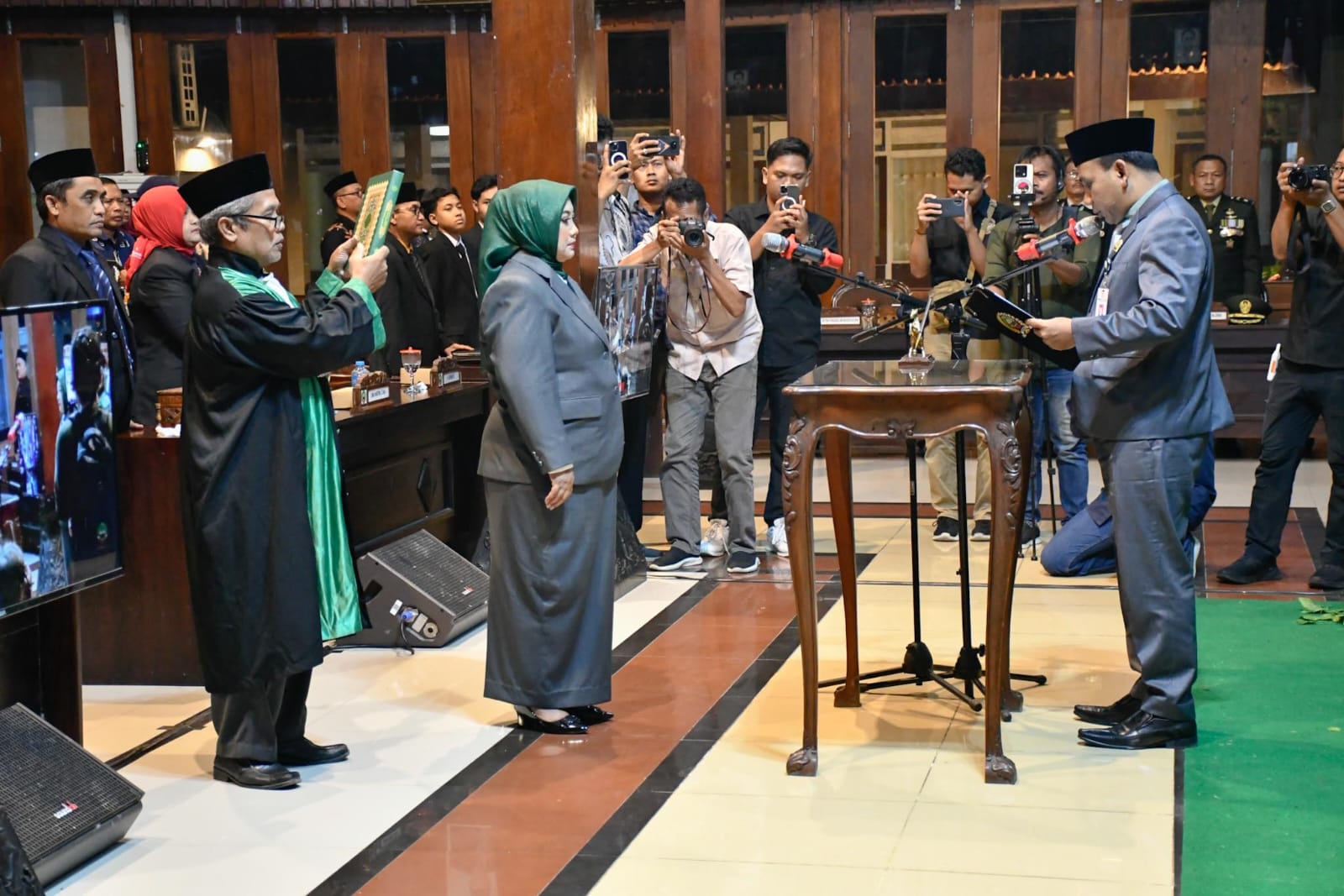 Bawaslu Blora Hadiri Paripurna Pengganti Antar Waktu Anggota DPRD