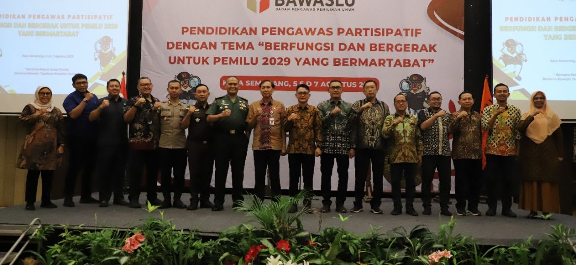 Bawaslu Jateng Buka Pendidikan Pengawas Partisipatif, Siapkan Kader Awasi Pemilu 2029