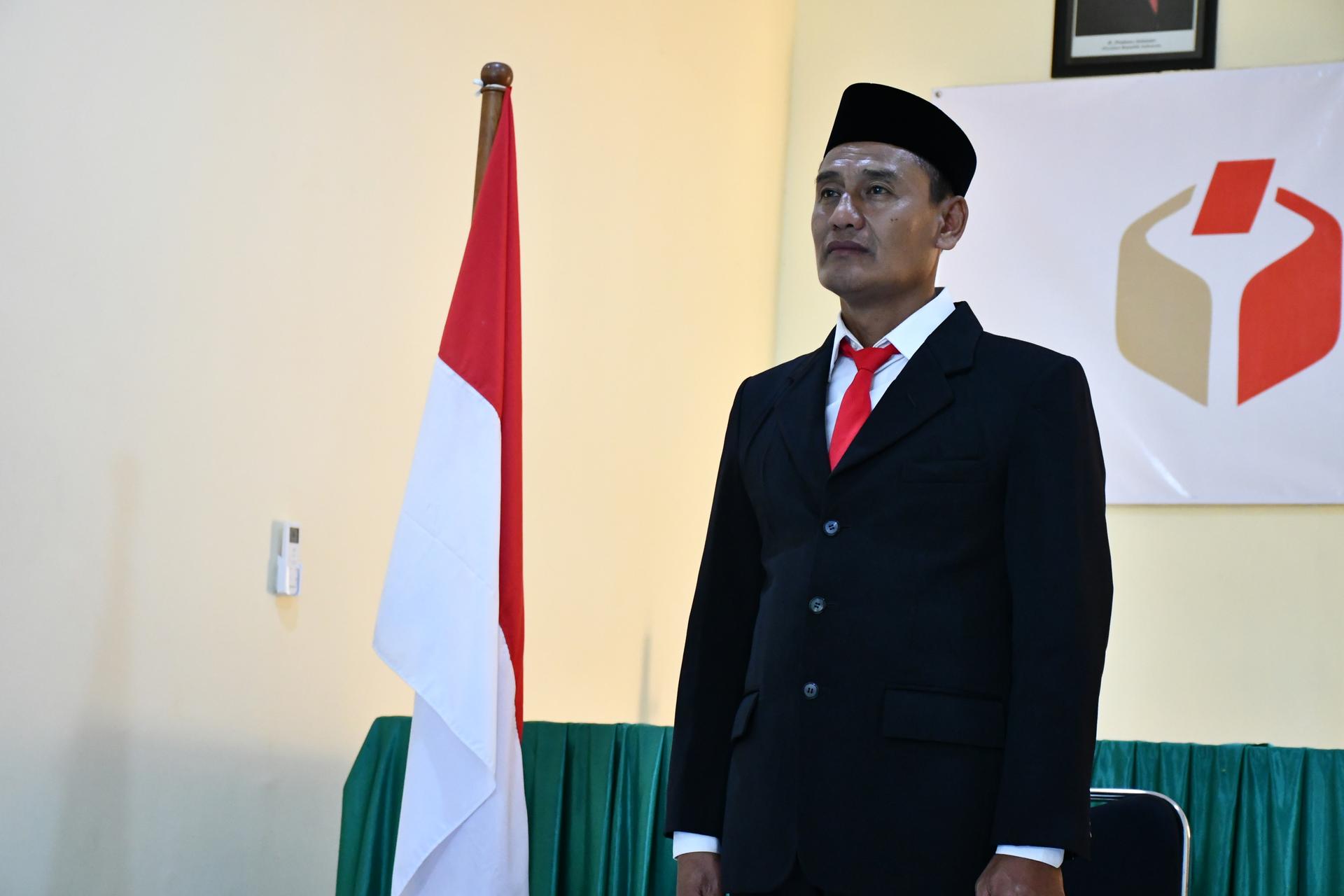 F. Otto Yoedanto Resmi Dilantik Menjadi Kepala Sekretariat Bawaslu Blora