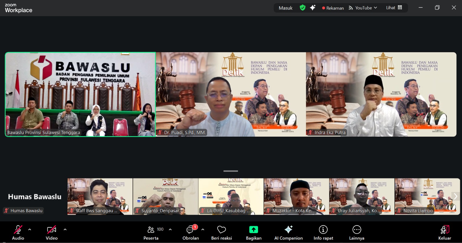 Puadi: Musuh Demokrasi Tak Pernah Libur, Pengawasan Partisipatif Jadi Kunci