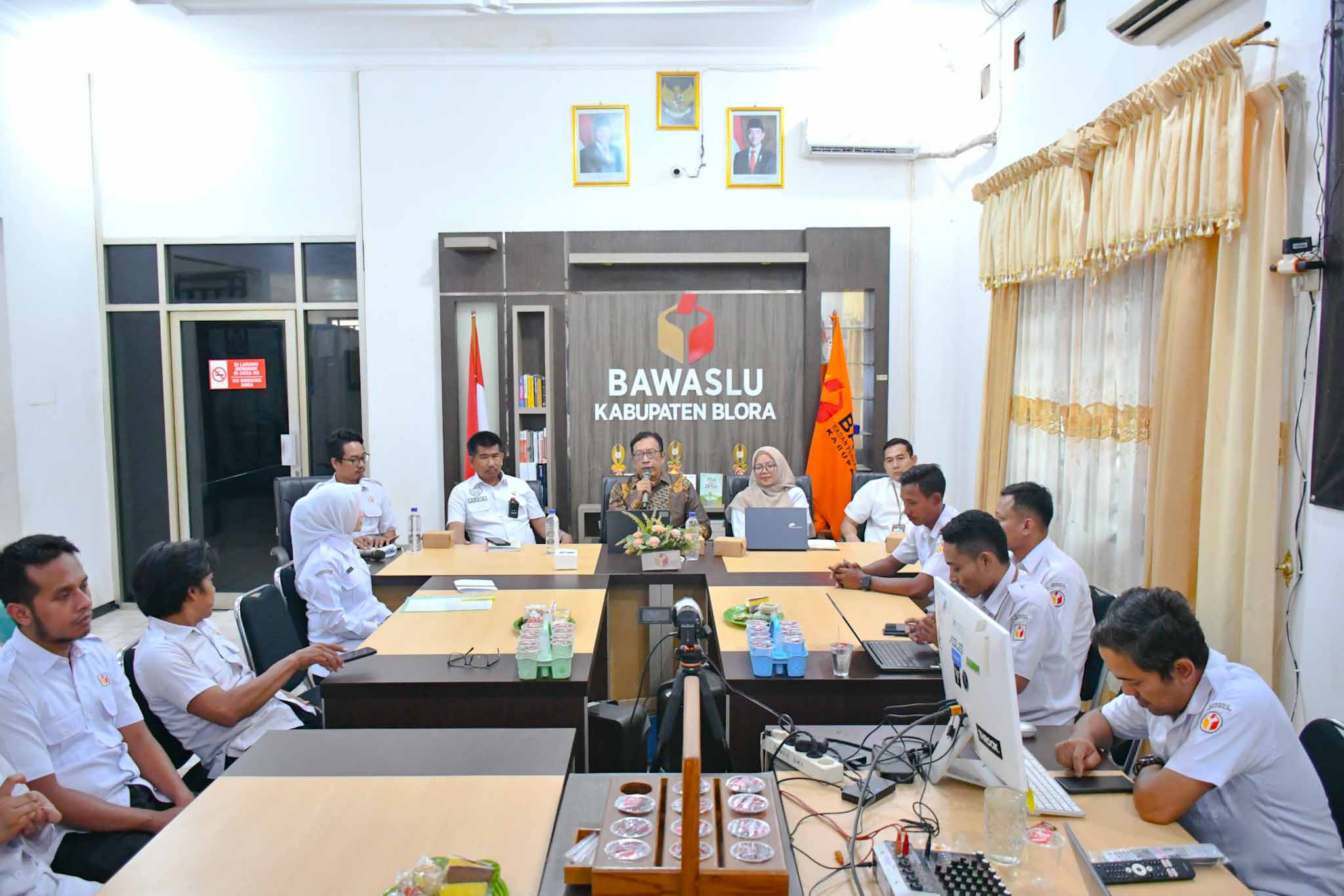 Waspadai Kejahatan Digital di Pemilu, Bawaslu dan Polres Blora Matangkan Teknik Investigasi & Bukti Elektronik