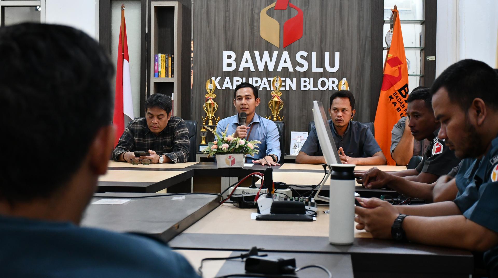 Bawaslu Blora Matangkan Desain Video Bawaslu Membelajarkan