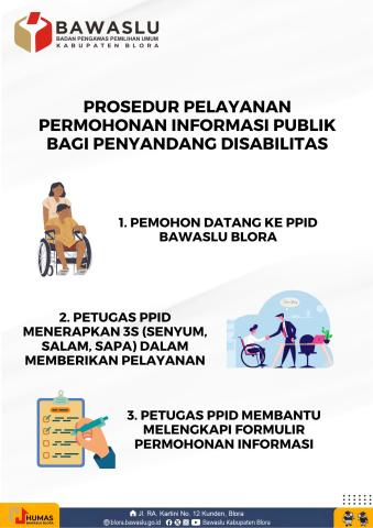 SOP Permohonan Informasi Bagi Disabilitas