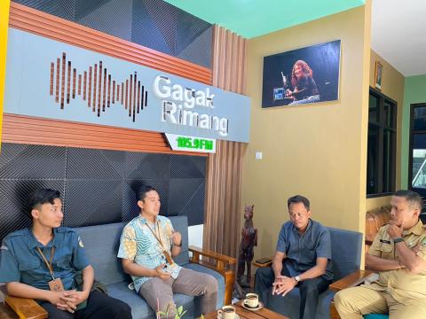 Bawaslu Blora Siapkan Kerjasama dengan LPPL RADIO Gagak Rimang Melalui MoU