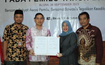 Bawaslu Blora Jalin Kerjasama Dengan Universitas Sebelas Maret