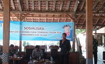 Hadiri Sosialisasi DBH CHT Bawaslu Ajak bersama-sama Awasi Penyelenggaraan Pemilihan 2024