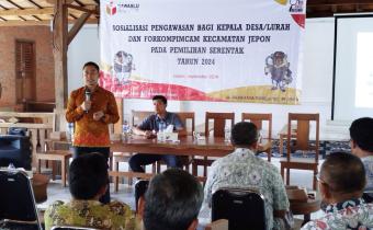 Sosialisasi ke Kades dan Lurah, Bawaslu Ingatkan Netralitas