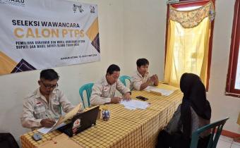 Calon Pengawas TPS Mulai Jalani Seleksi Wawancara