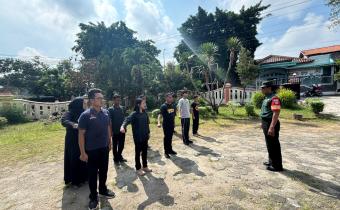 Bawaslu Kabupaten Blora Gelar Pelatihan Baris-Berbaris untuk Staf Sekretariat