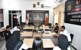 Resmi Terima 3 CPNS, Andyka: Segera Beradaptasi Dengan Ritme Kerja di Bawaslu