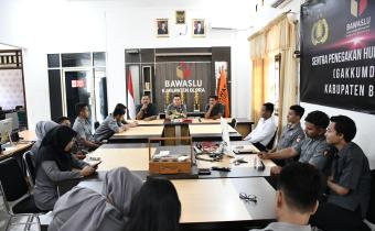 Gelar Rapat Rutin, Bawaslu Blora  Bahas Evaluasi Konten dan Penguatan Kerjasama Antar Divisi