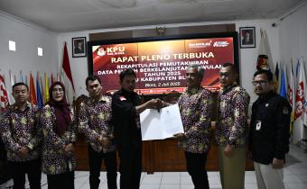 Ikuti Pleno Pemutakhiran Daftar Pemilih Berkelanjutan, Ini Pesan Bawaslu Blora