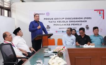 Bawaslu Gandeng Akademisi Rumuskan Tata Kelola Organisasi Pengawas Pemilu
