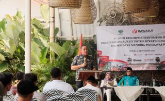 Bawaslu Dorong Pengembangan SDM Pengawas Pemilu Hadapi Tantangan Digital dan Politik Uang