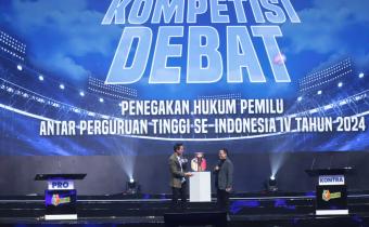 Wadah Generasi Muda Perkuat Demokrasi, Bawaslu Selenggarakan Kompetisi Debat Penegakan Hukum V