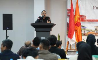 Puadi Sampaikan Keterbukaan Informasi Fondasi Kepercayaan pada Pemilu