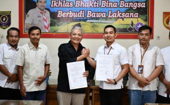 Bawaslu Blora Jalin MOU dengan Gerakan Pramuka Perkuat Pengawasan Partisipatif