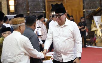 Bawaslu Perkuat Sinergi dengan Komisi II dalam Safari Ramadan