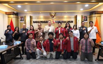 Audiensi dengan Himapol UNAIR, Herwyn Minta Kawal Bersama Integritas Pemilu
