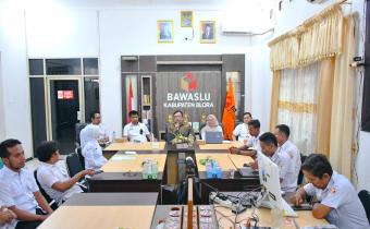Waspadai Kejahatan Digital di Pemilu, Bawaslu dan Polres Blora Matangkan Teknik Investigasi & Bukti Elektronik