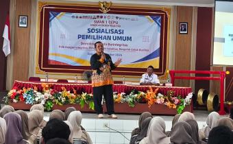 Jelang Pemilihan Ketua OSIS SMA N 1 Cepu, Irfan: OSIS Jadi Ruang Belajar Berdemokrasi